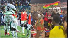 ‘Yɛɛkɔ USA!’ – Ghanaian fans chant after victory over Central African Republic (VIDEO)