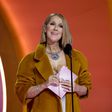 Celine Dion onstage at the 66th Grammy Awards.Kevin Mazur/Getty Images for The Recording Academy