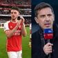 ‘He brings power’ – Gary Neville compares Declan Rice to prime Michael Essien