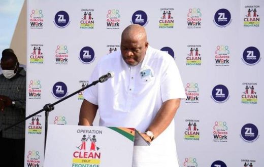 Henry Quartey, the Greater Accra Regional Minister