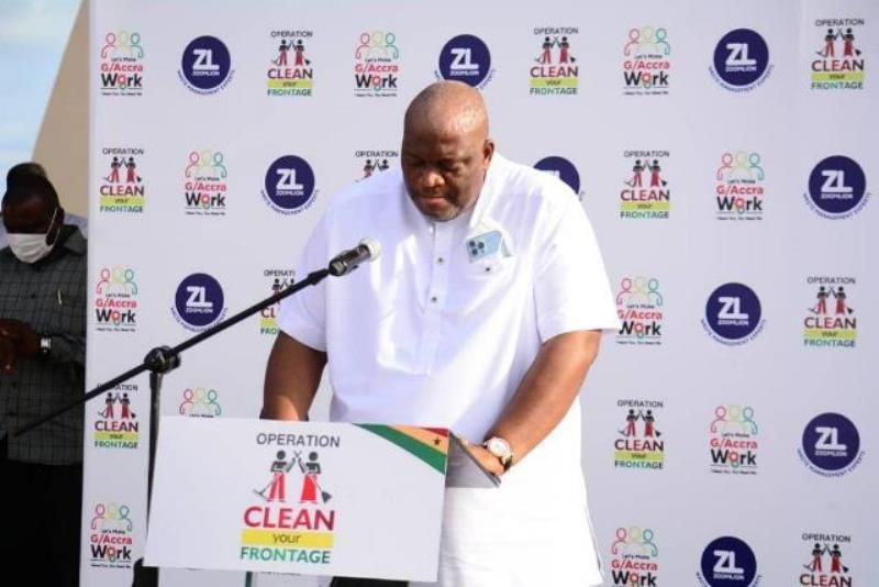 Henry Quartey, the Greater Accra Regional Minister