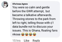 A cross section of Ghanaians on social media
