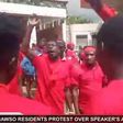 Sefwi Wiawso residents protest against Bagbin's action against their MP