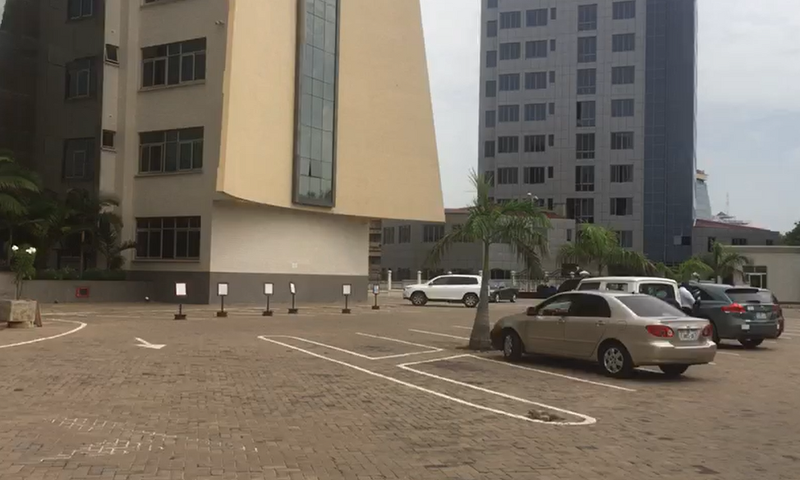 The Court Complex in Accra.