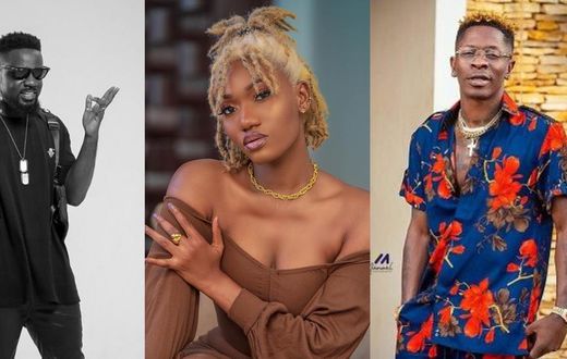 Sarkodie, Wendy Shay and Shatta Wale