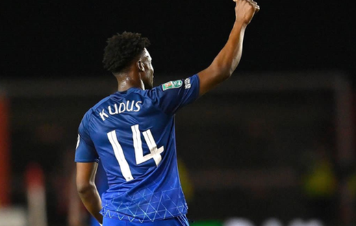 Kudus wins man of the match as West Ham beat Lincoln City in Carabao Cup