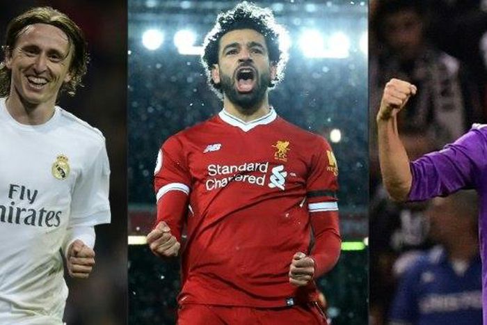 Luka Modric, Mohamed Salah and Cristiano Ronaldo are the finalists to win FIFA's player of the year award on Monday