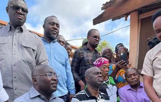 Dr Bawumia and Yaw Sarpong