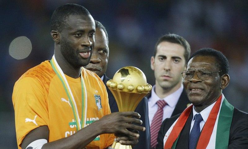 Yaya Toure wins 2015 AFCON with Ivory Coast