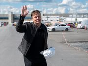 Tesla CEO Elon Musk Elon Musk stands on the construction site of the Tesla factory in Grnheide near Berlin, May 17, 2021. He revealed in a tweet that he's now living in a rented house in Boca Chica, Texas, that costs $50,000.Christophe Gateau/picture a...