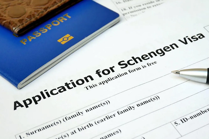 An illustrative image of a visa application page [Travel and Leisure Asia]