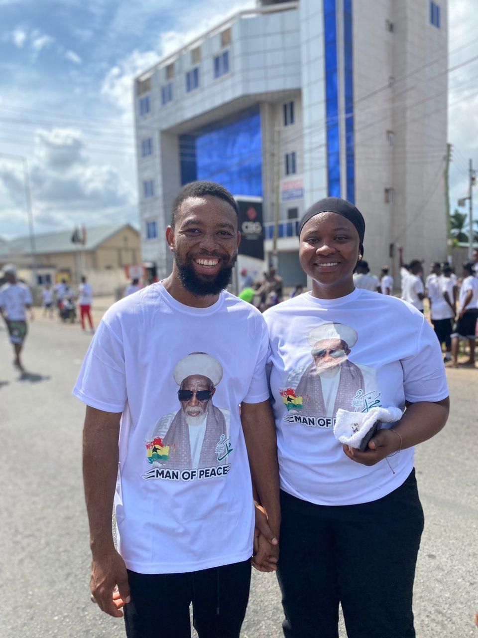 Ghanaian rapper Rayoe shows support to this year’s National Maulid Walk