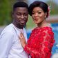 Akosua Vee with husband A-Plus
