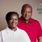 Naana Jane Opoku Agyemang and John Mahama