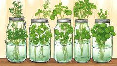 Treat herbs like cut flowers [LA'sThePlace]