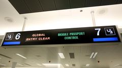 Global Entry and Mobile Passport Control lanes.Joe Raedle/Getty Images
