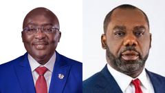 Dr Mahamudu Bawumia and Dr Matthew Opoku Prempeh