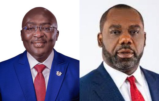 Dr Mahamudu Bawumia and Dr Matthew Opoku Prempeh