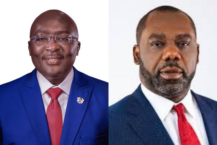Dr Mahamudu Bawumia and Dr Matthew Opoku Prempeh