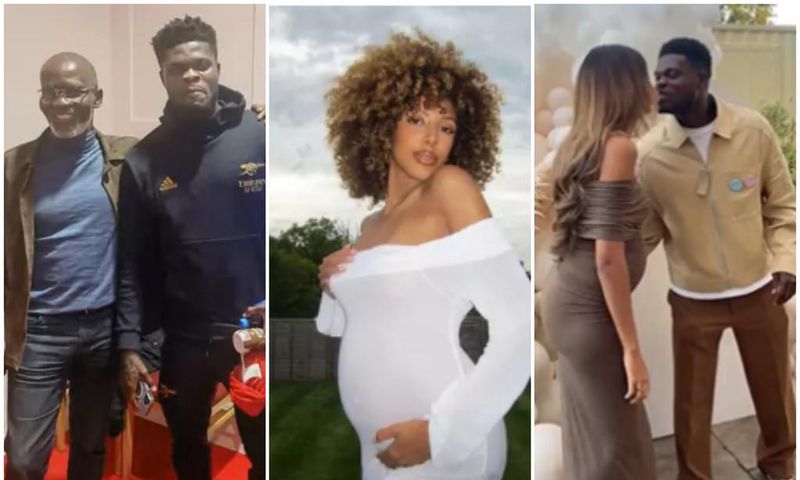 Gabby Otchere-Darko wishes Partey and pregnant girlfriend happy life together