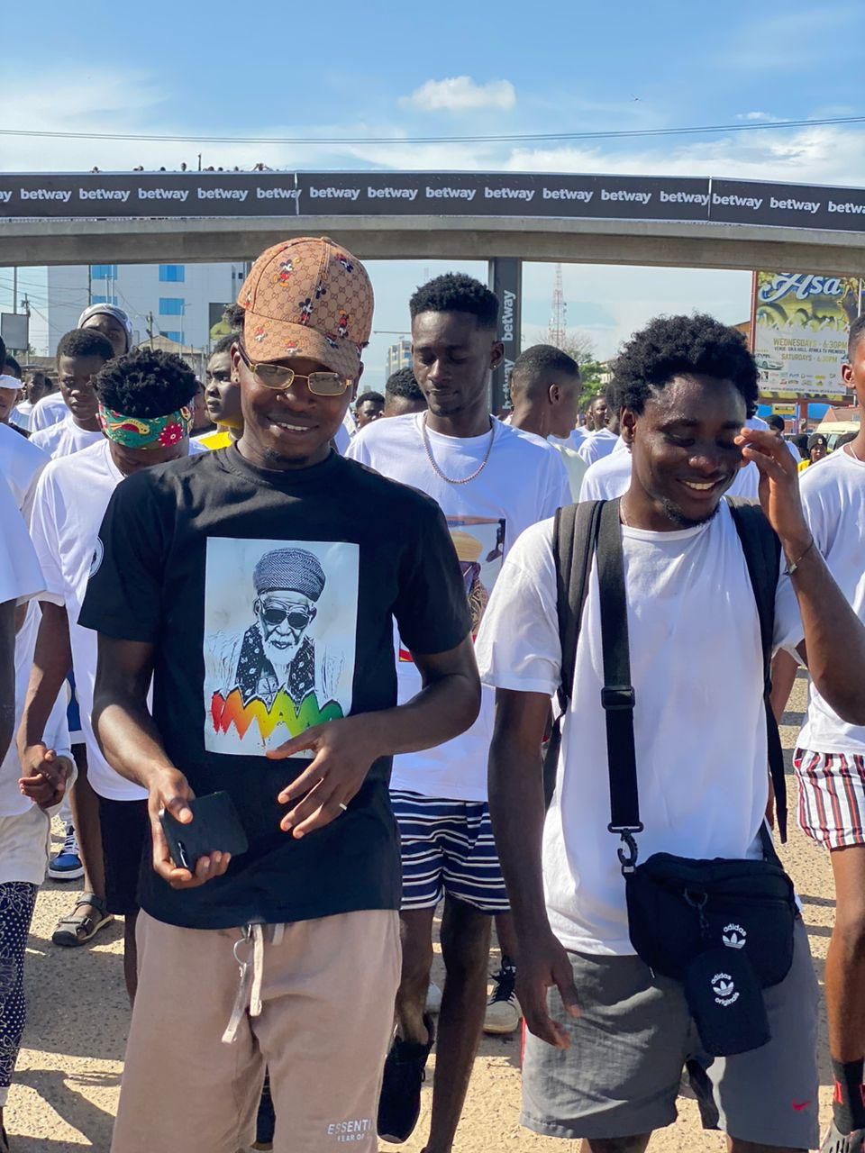 Ghanaian rapper Rayoe shows support to this year’s National Maulid Walk