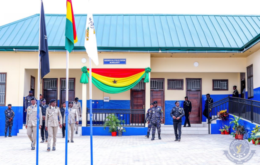 Otumfour commissions new police station at KNUST