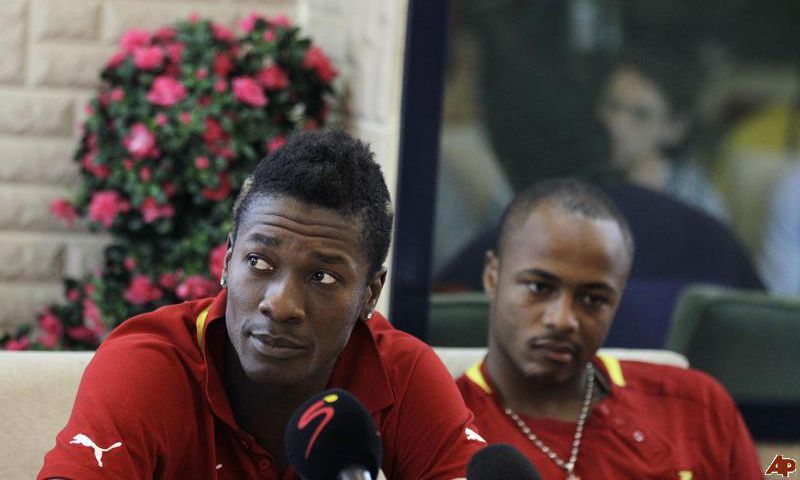 Gyan and the Ayew brothers have been dropped from the Black Stars' latest squad