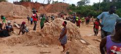Galamsey pit caves in