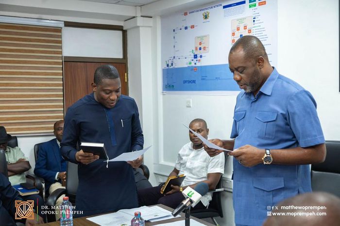 Herbert Krapa sworn in as ECG board Chair
