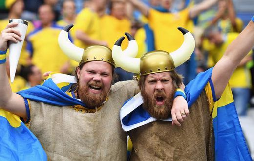 Sweden Swedish Fans