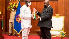 Akufo-Addo swears in Ofori-Atta as Finance Minister