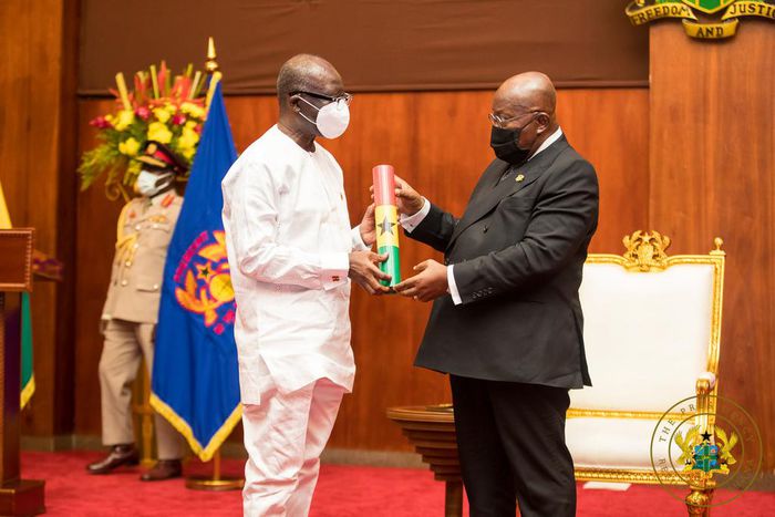 Akufo-Addo swears in Ofori-Atta as Finance Minister