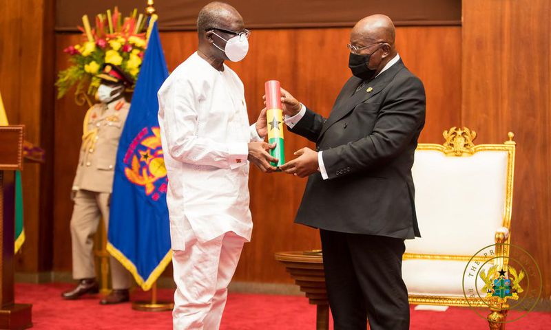 Akufo-Addo swears in Ofori-Atta as Finance Minister
