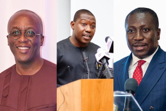 Keli Gadzekpo, Herbert Krapa and Afenyo Markin