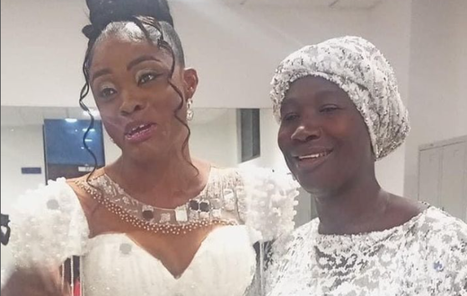 Diana Asamoah and Cecilia Marfo