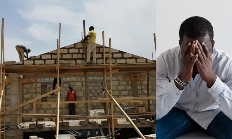 She used ‘chop money’ I gave her to start building house secretly – Ghanaian man cries