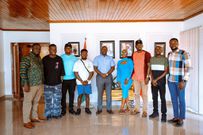 Image Source: Blacvolta | Blacvolta team in a picture with Amb. Kwame Ejalu, Honorary Consul of Ghana to Uganda & his Counsel at the Ghana Honorary Consulate of Uganda
