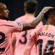Used sparingly since being signed in the summer, Malcom scored for Barcelona as they drew 1-1 away to Inter to qualify for the Champions League last 16