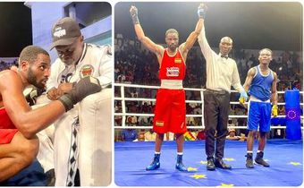 Azumah Nelson’s son makes boxing comeback with split decision victory