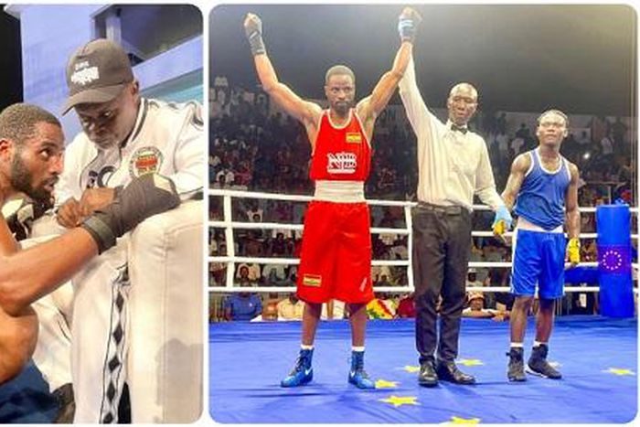 Azumah Nelson’s son makes boxing comeback with split decision victory