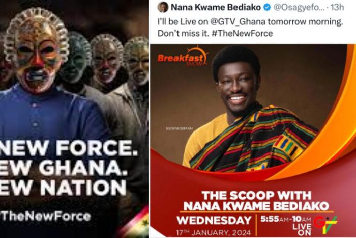 GTV cancels interview with Nana Kwame Bediako, due to alleged 'order from above'