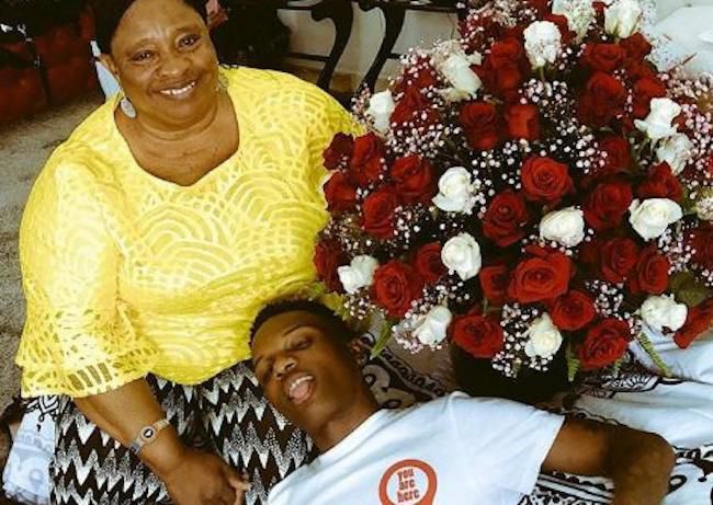 Wizkid-and-mother