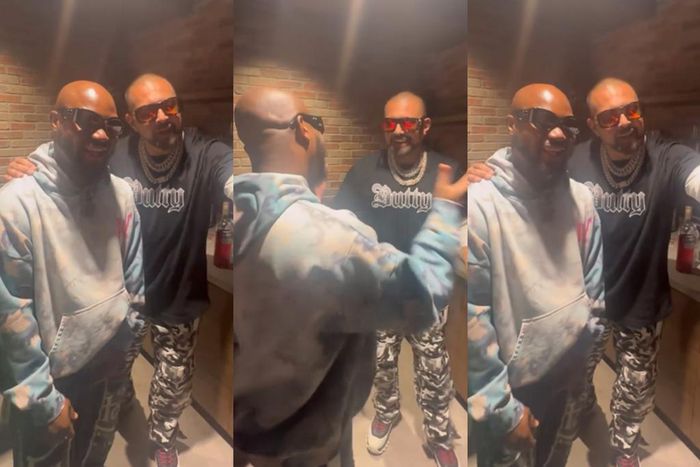 Sean Paul shows wild excitement as he meets superstar King Promise