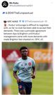 Mohammed Kudus' reaction on Twitter