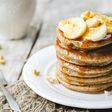 Banana pancakes for breakfast