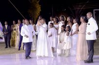 The evening's highlights included an endearing dance by the first couple and a charming moment where Museveni personally attended to his guests.