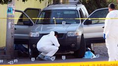 Guadalajara Mexico crime scene homicide murder