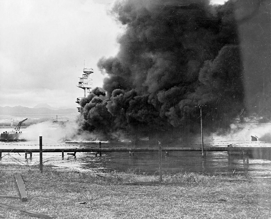 Unforgettable photos from the Japanese attack on Pearl Harbor, 77 years ago today