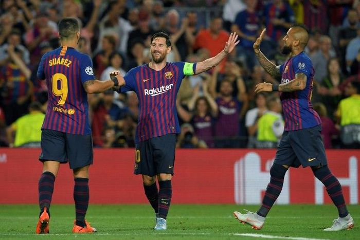 Lionel Messi underlined his and Barcelona's Champions League credentials with a hat-trick in their group stage opener against PSV