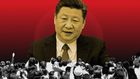 xi jinping protesters